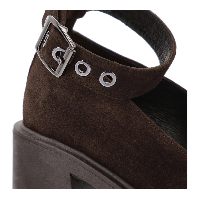 Poltopánky KARINO - 5638/015-P Mokka/Welur