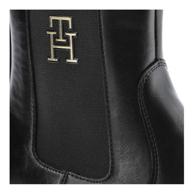 Členkové Topánky Tommy Hilfiger - T3A5-32393-1355999-Chelsea Boot Black 999