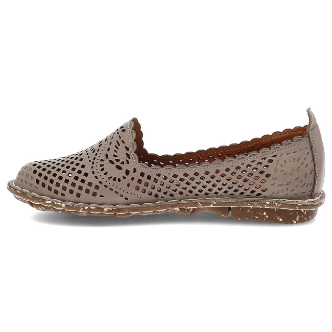 Baleríny RAVINI - 101 170-1 Capuccino 14