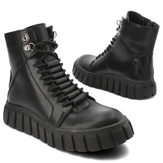 Členkové Topánky Filippo - DBT6312/24 BK Czarny