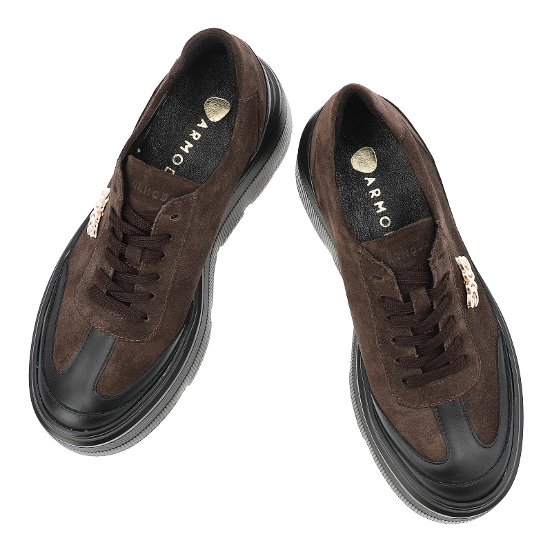 Tenisky ARMODO - N1233 Czekolada/Czarny 340/1007