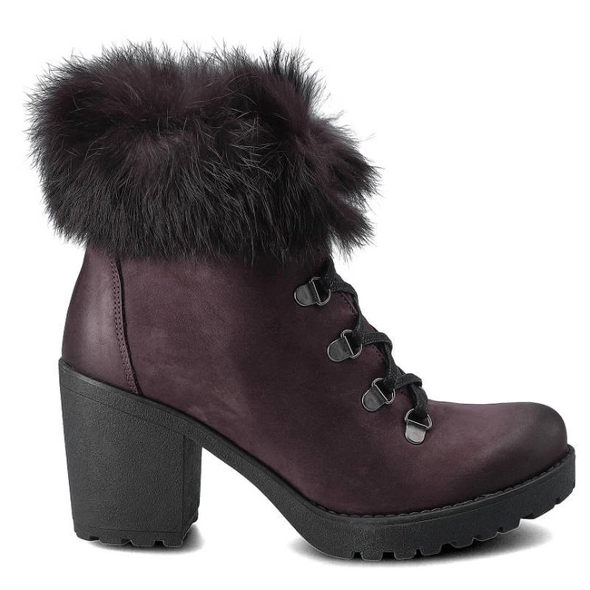 Členkové Topánky Lemar - 60178 S.Burgund/Królik