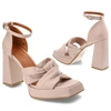 Sandále Venezia - 160S23352 Pudra Różowy
