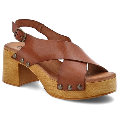 Sandále HEE - 25352 Vaquetilla Cuero