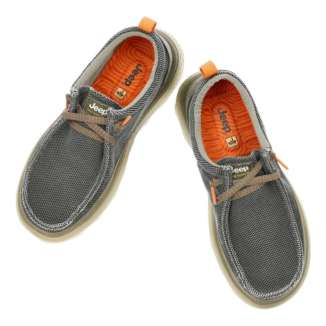 Poltopánky JEEP - Kauai Wallabee Knit JM51042A 020 Military