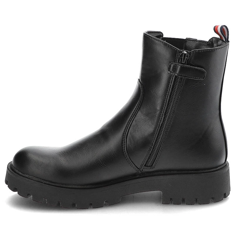Členkové Topánky Tommy Hilfiger - T3A5-32390-1355999-Lace-Up Boot Black 999