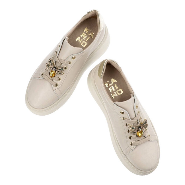 Tenisky Karino - 5220/022-P Beż/Lico