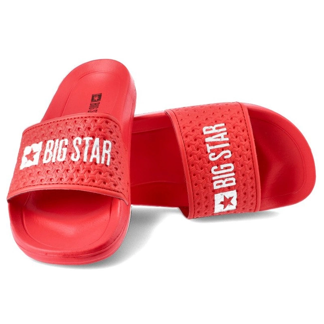 Šľapky Big Star - GG374801 Czerwony