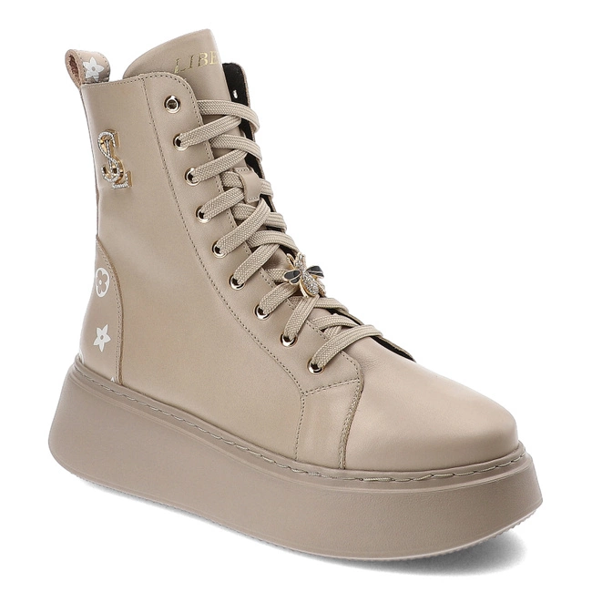 Tenisky Libero - 4070 Beżowy 510