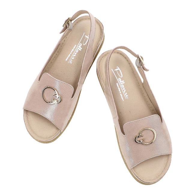 Sandále Pollonus - 5-1620-001 Satyna Róż