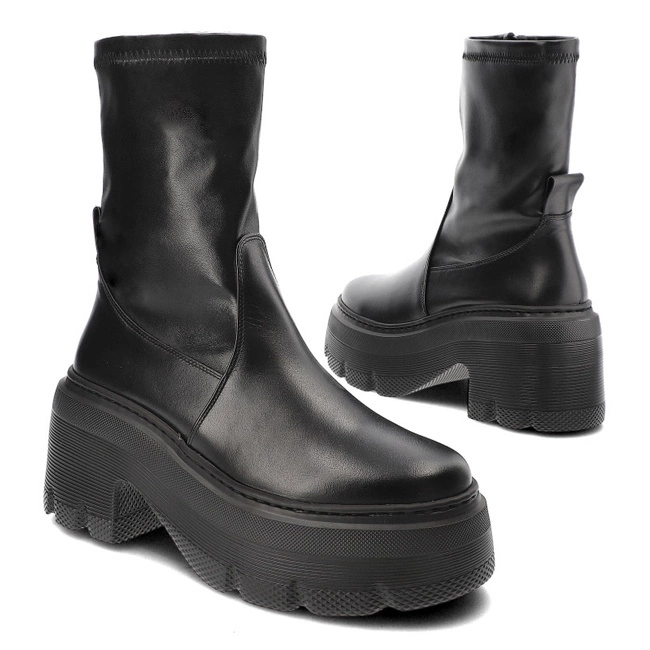 Členkové Topánky Karino - 5505/076-F Czarny/Lico