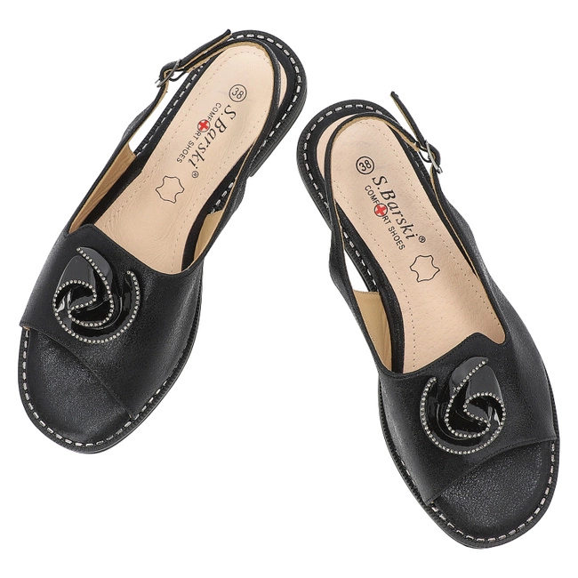 Sandále S.BARSKI - KV51-006 Black