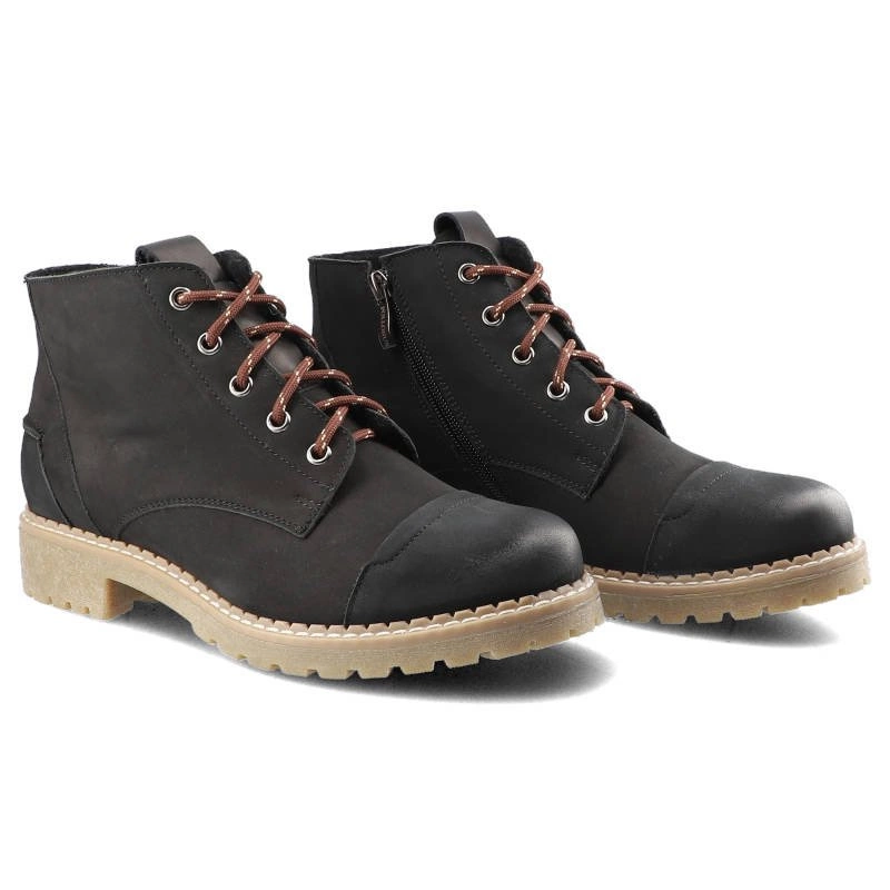 Členkové Topánky Pollonus - 5-1123-003 Czarny Samuel/Czarny