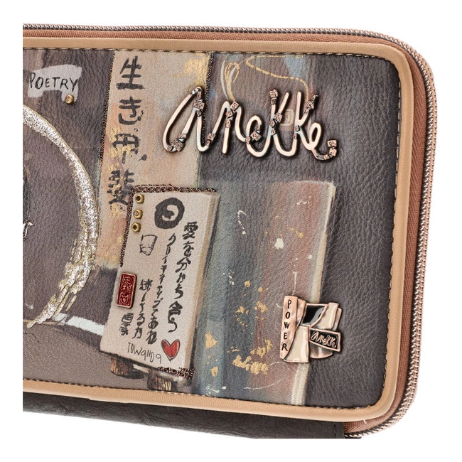 Peňaženka Anekke - 37709-916 Brązowy