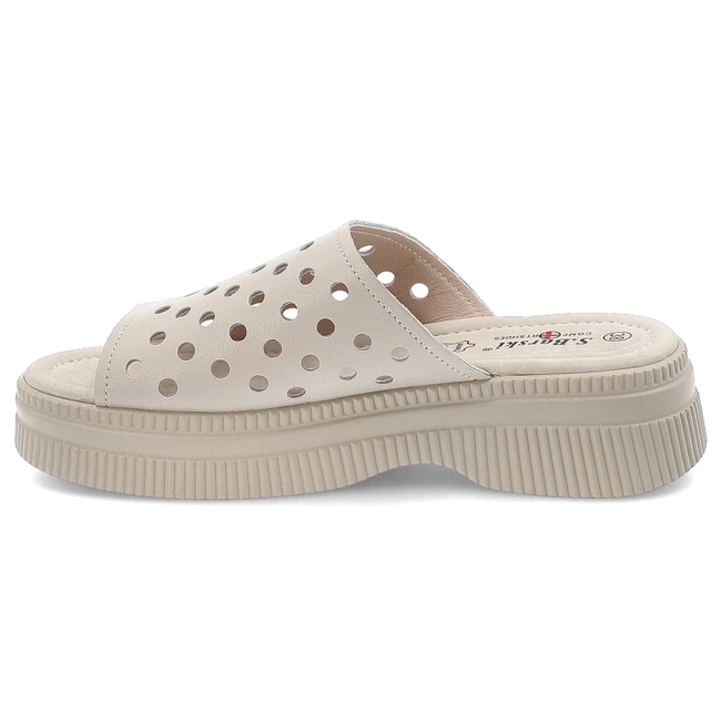 Šľapky S.BARSKI - LR51-537 Beige