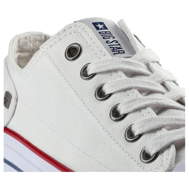 Plátenky Big Star - DD274336 Biały