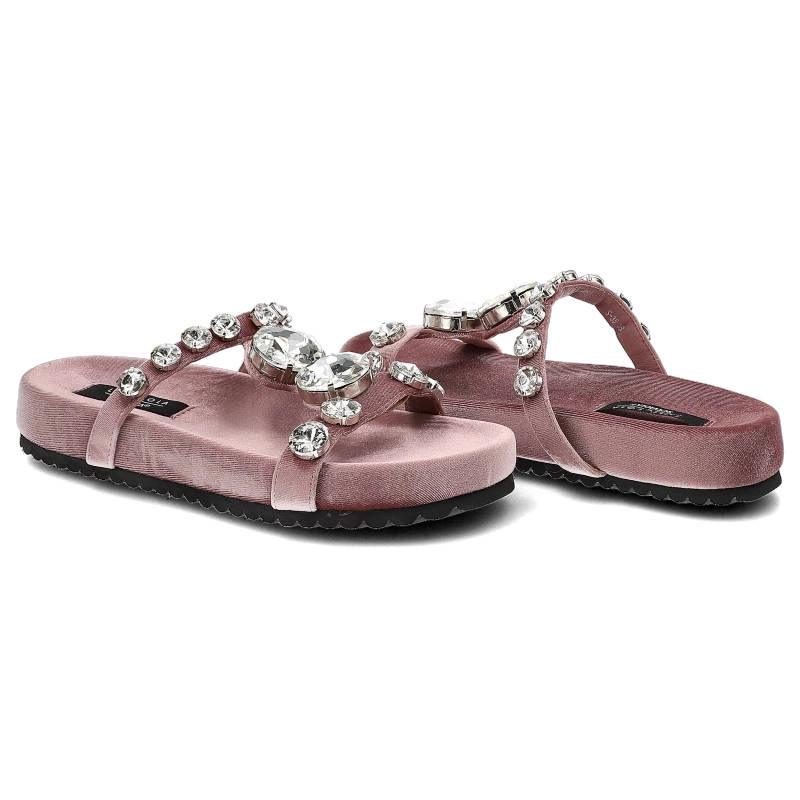 Šľapky Sca'viola - S-37 Dark Pink