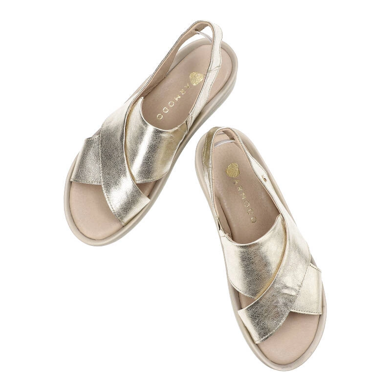 Sandále Armodo - 40392 Kryształ Złoto