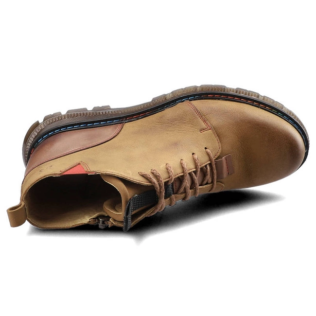 Šnúrovacie Členkové Topánky Maciejka - 04800-29/00-5 Rudy