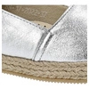Espadrilky Karino - 2022/078-P Srebrny