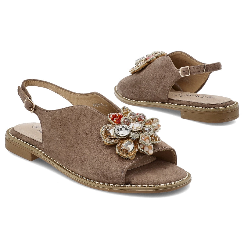 Sandále S.BARSKI - KV51-001 Taupe