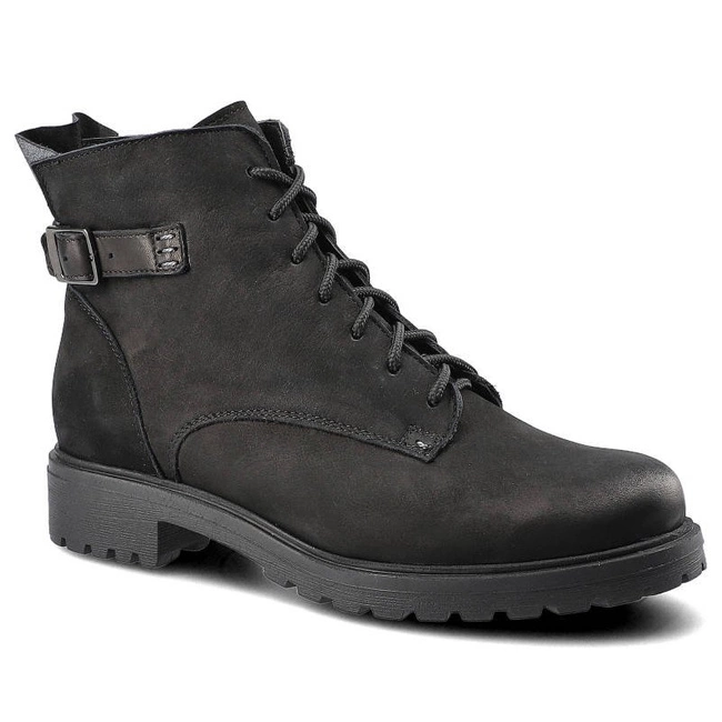 Členkové Topánky Pollonus - 5-1119-004 Czarny Samuel/Welur