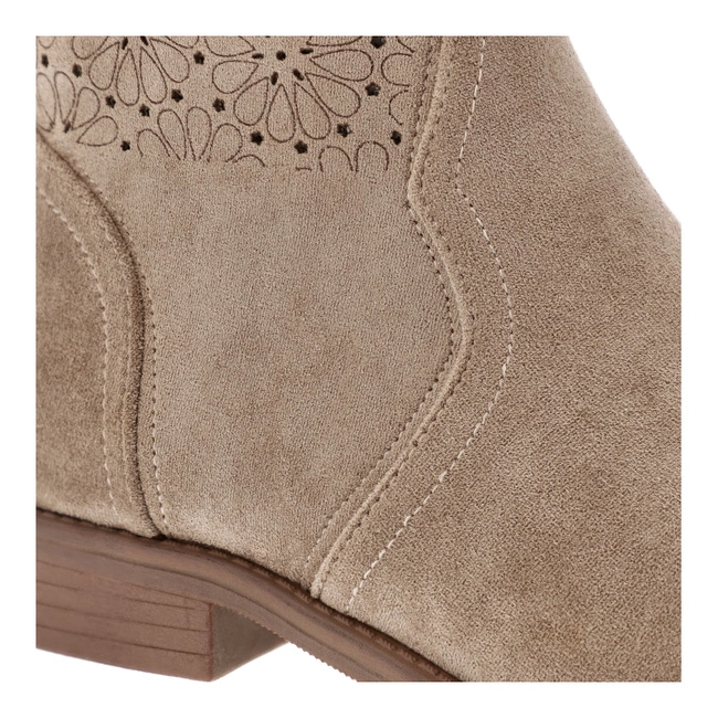 Čižmy S.BARSKI - HY52-533 Beige