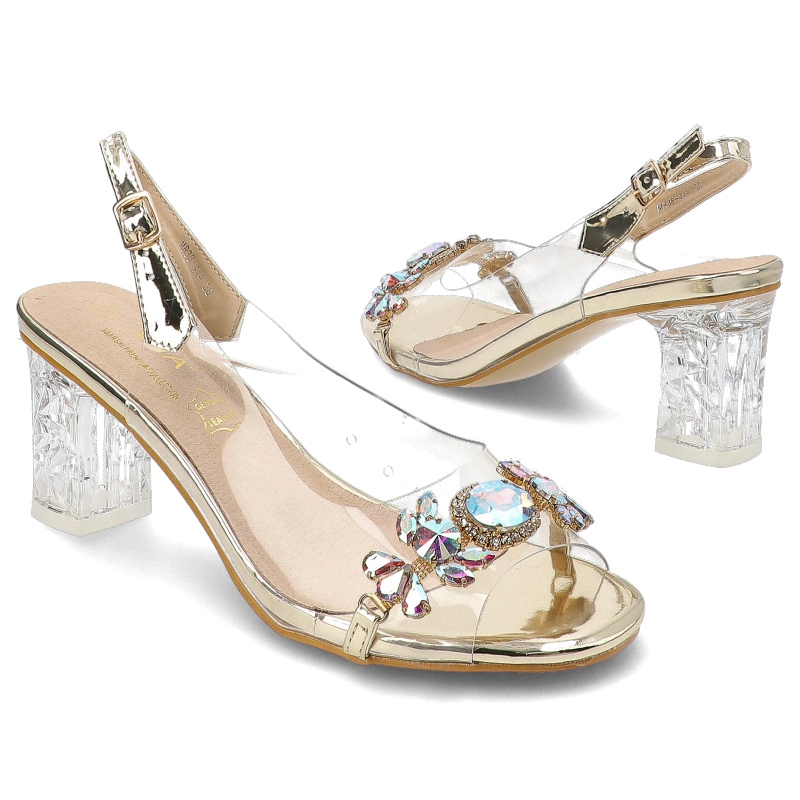 Sandále S.Barski - MR38-444 Gold Multi