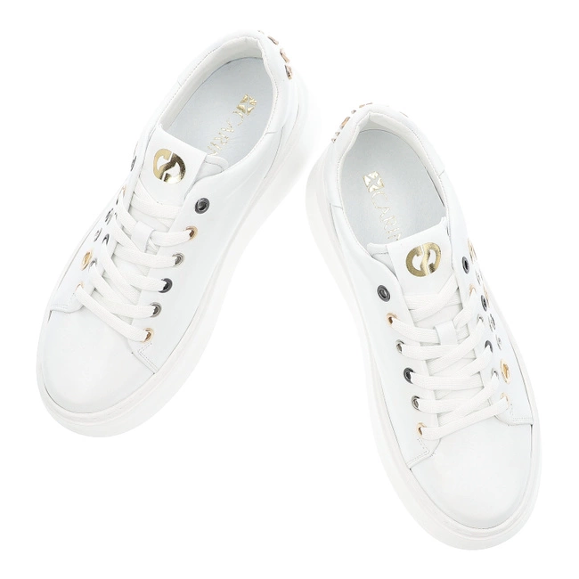 Tenisky CARINII - B10047_-L46-000-000-F69 Biały