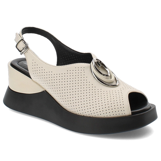 Sandále Artiker - 54C1353 Kremowy