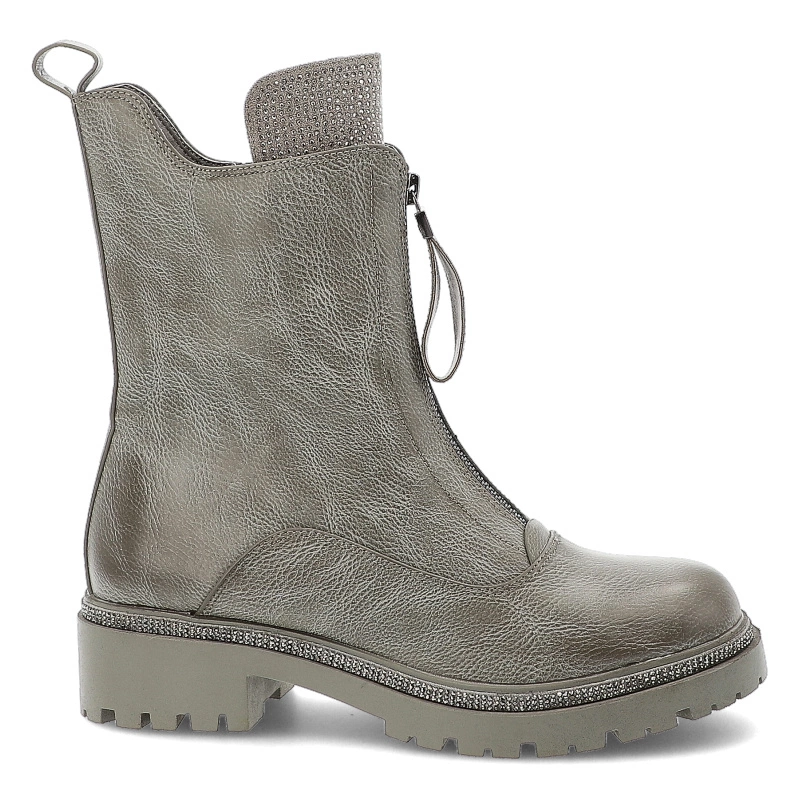 Členkové Topánky MENBUR - 25930 0090 Gris Perla/Pearl Grey