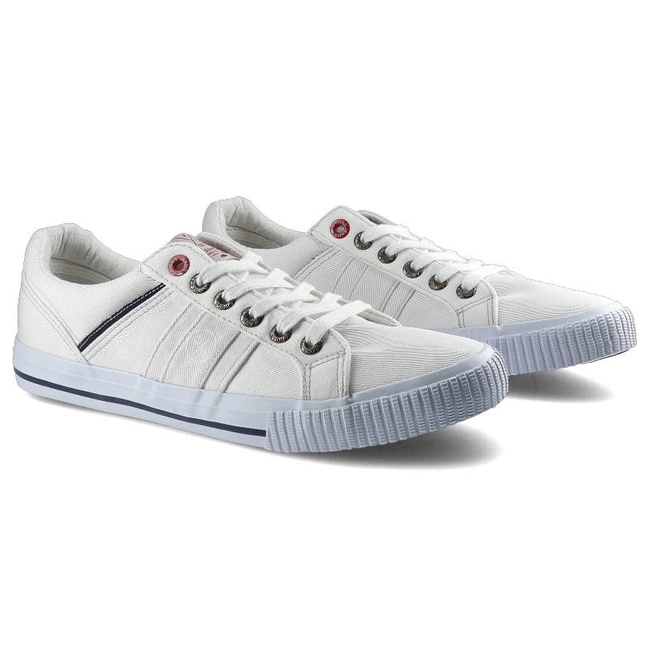 Plátenky Cross Jeans - FF1R4047C Biały