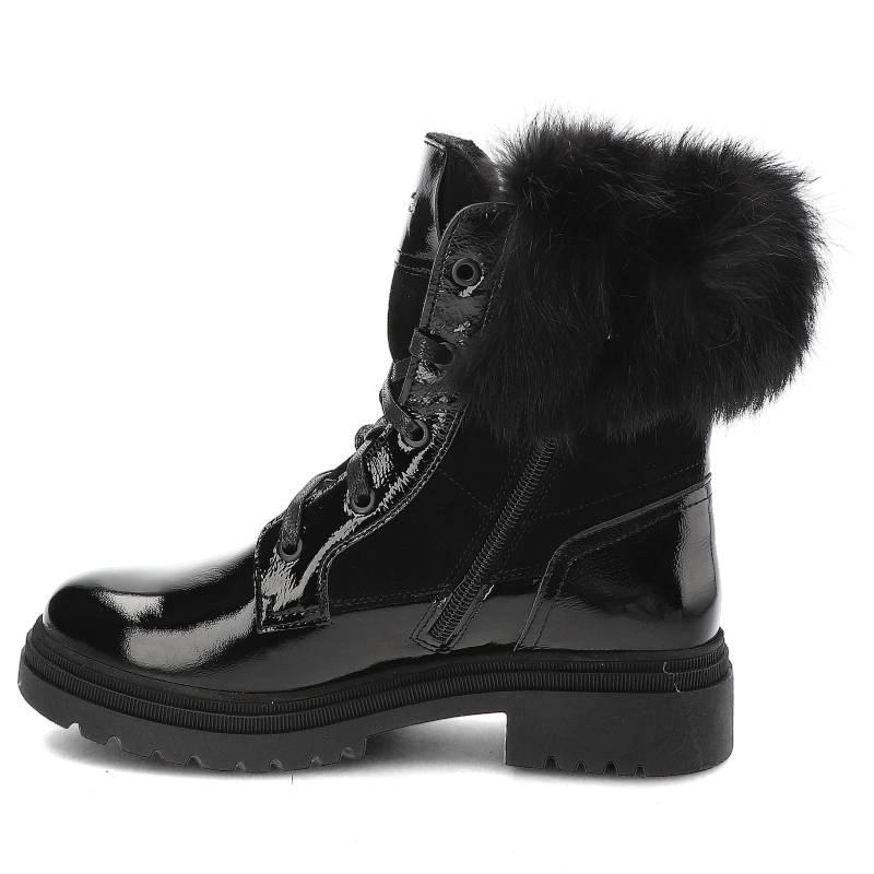 Členkové Topánky Pollonus - 5-1453-002 Czarny Naplak+Welur