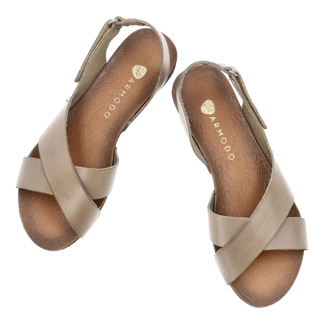 Sandále ARMODO - 40141 Bf.Taupe