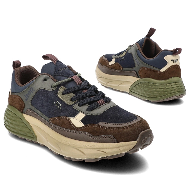 Tenisky Jeep - GROOVE JM42210A 016 Navy