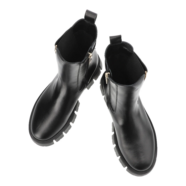 Členkové Topánky Chebello - 4482_-002-000-MIC-S217 Czarny