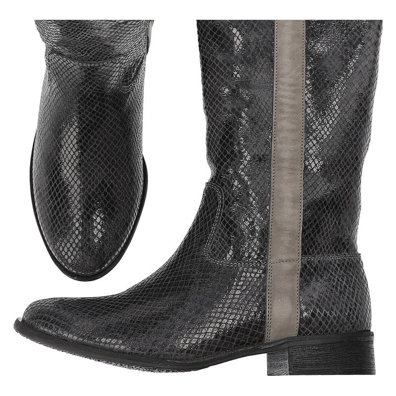 Čižmy Karino - 1228 Szary