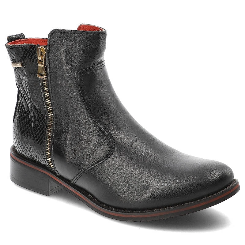 Členkové Topánky Avanti - 191 Czarny