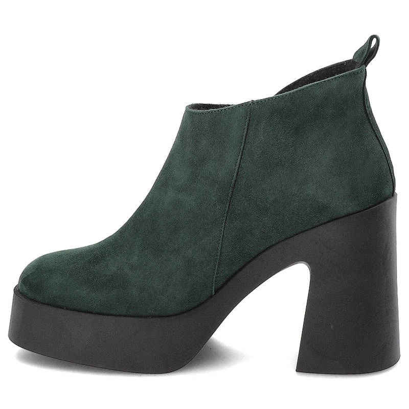 Členkové Topánky Armodo - 1755 Zielony Zamsz