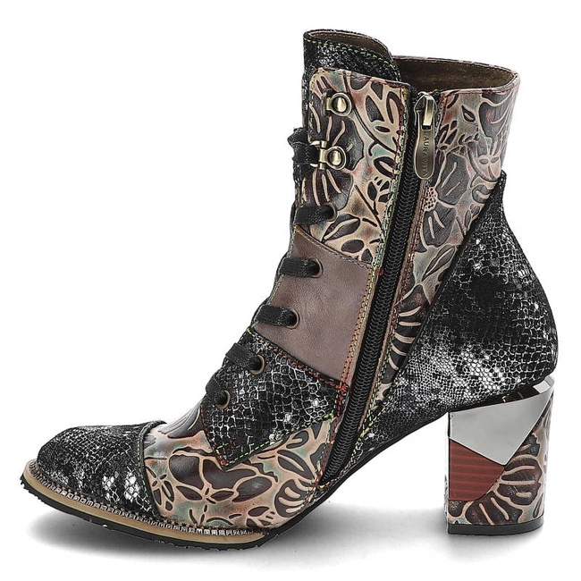 Členkové Topánky Laura Vita - Maevao 02 Acier