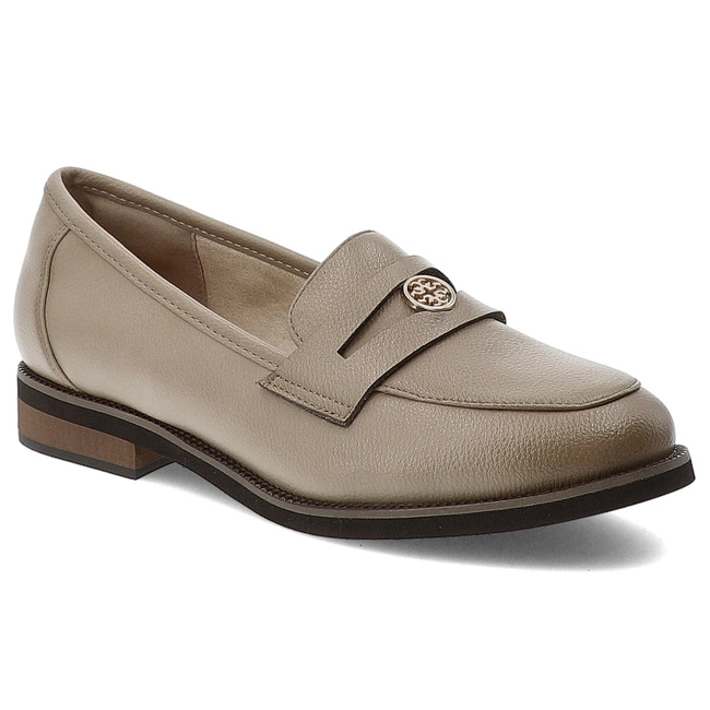 Mókazíny CAMBELL - 25-19301BG Beżowy