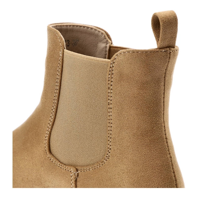 Členkové Topánky Chelsea Big Star - MM274373 Beż