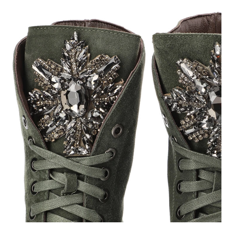 Členkové Topánky Alma en Pena - I23611 Crosta Khaki