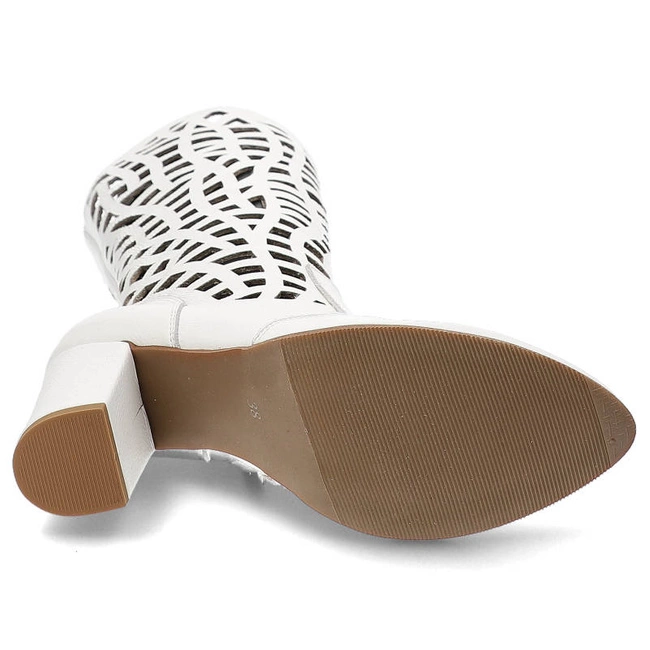 Čižmy Exquisite - 1423 Biały