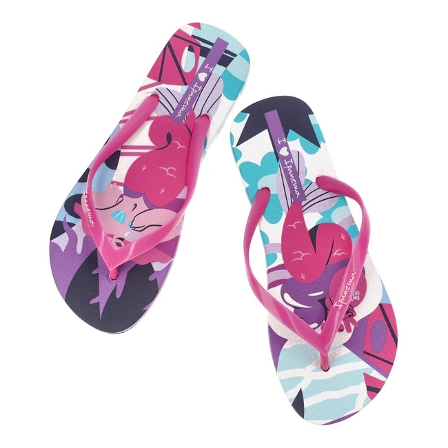 Žabky Ipanema - 83589 Graffiti III Fem AU657 White/Pink