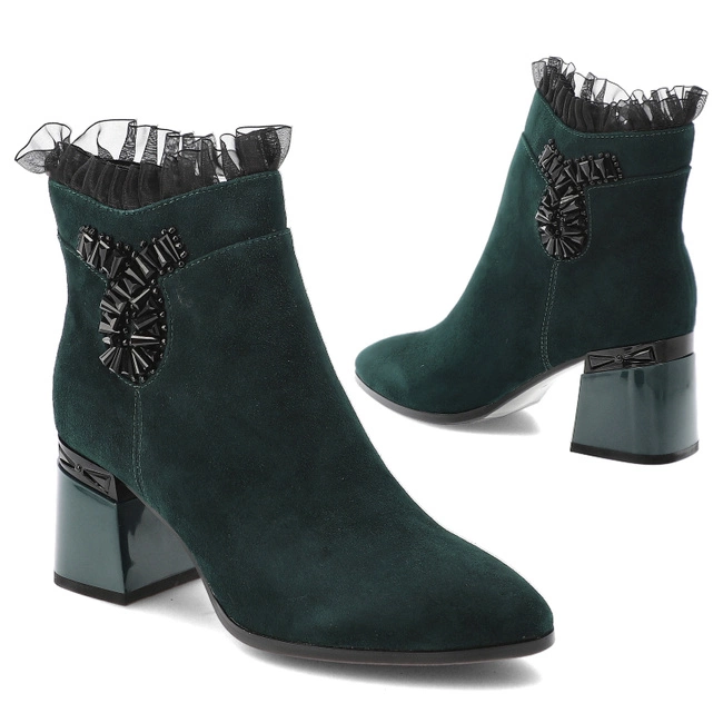 Členkové Topánky S.BARSKI - MR52-127 Green