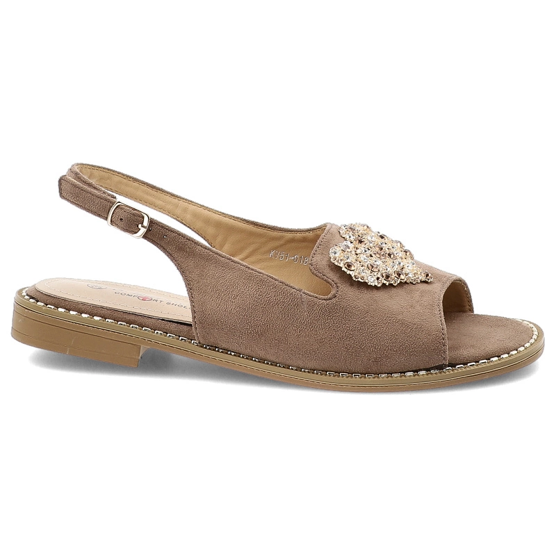 Sandále S.BARSKI - KV51-018 Taupe