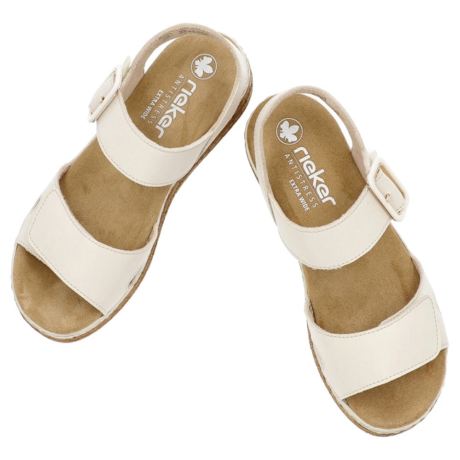 Sandále RIEKER - 62760-60 Beige