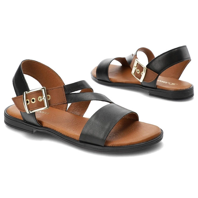 Sandále Lamanti - 501 Czarny 1/65