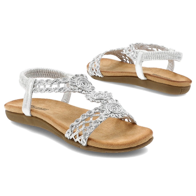 Sandále ARTIKER - 56C1282 Srebrny